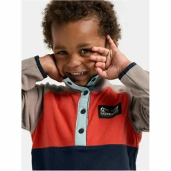 Didriksons MONTE HALF BU 5 Kinder - Fleecepullover^Kinder Kinder Fleecejacken Und Kinderpullover