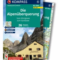 DIE ALPENÜBERQUERUNG VOM KÖNIGSSEE ZUM GARDASEE - Wanderführer^ Wanderführer