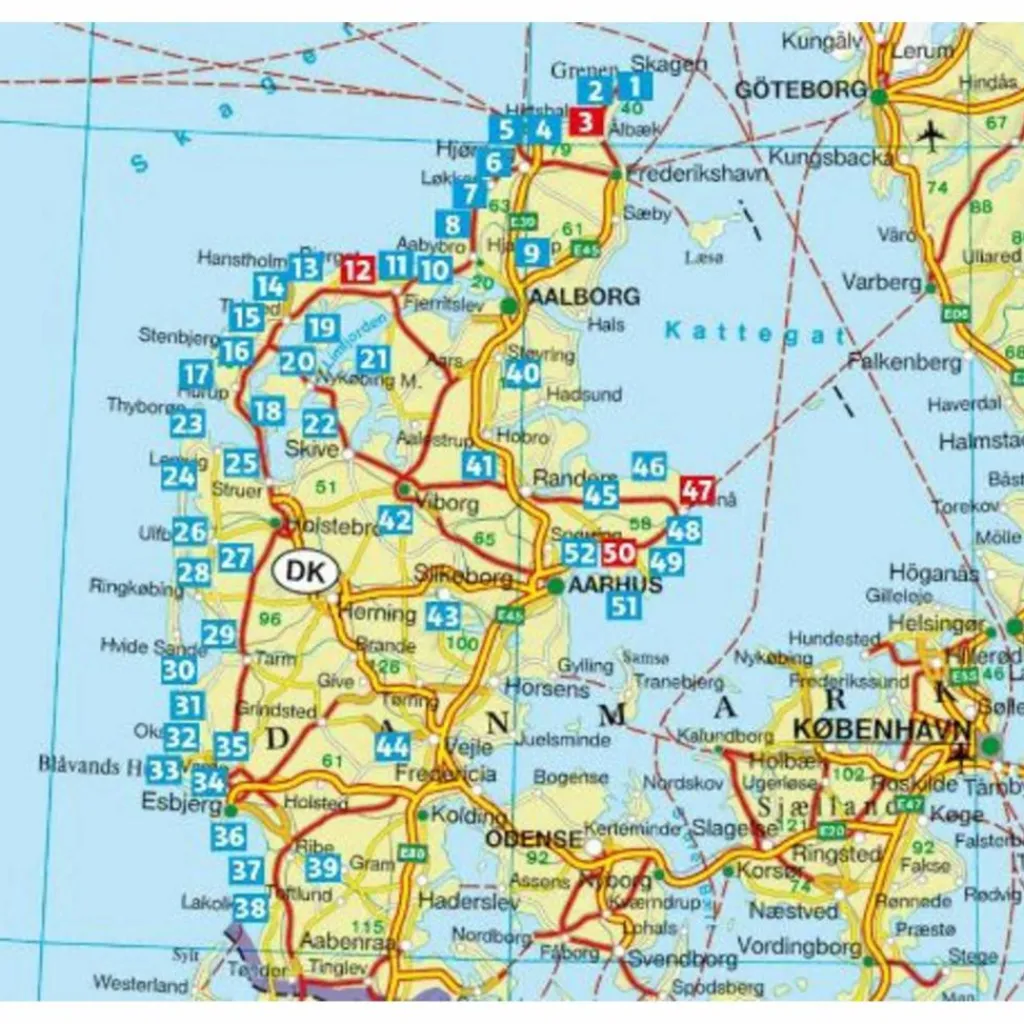 DÄNEMARK - JÜTLAND - Wanderführer^ Wanderführer