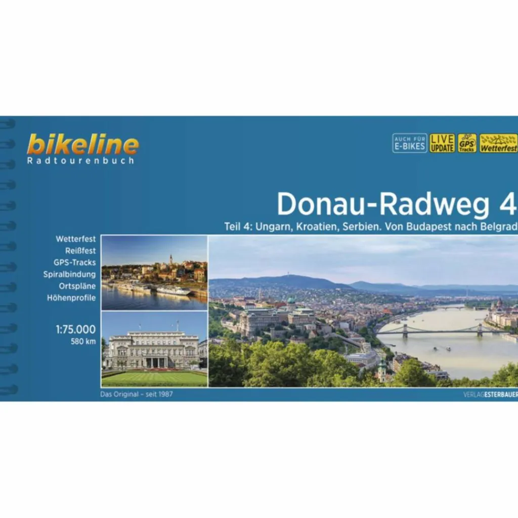 Radwanderführer Und Mountainbikeführer*DONAU-RADWEG 4 - Radwanderführer