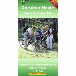 Wanderkarten Und Winterkarten|Wanderkarten Und Winterkarten*DRESDNER HEIDE - Wanderkarte