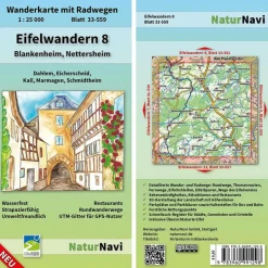 EIFELWANDERN 8 - BLANKENHEIM, NETTERSHEIM 1 : 25 000 - Wanderkarte^ Wanderkarten Und Winterkarten|Wanderkarten Und Winterkarten