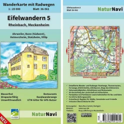 EIFELWANDERN 5 - RHEINBACH, MECKENHEIM 1 : 25 000 - Wanderkarte^ Wanderkarten Und Winterkarten|Wanderkarten Und Winterkarten