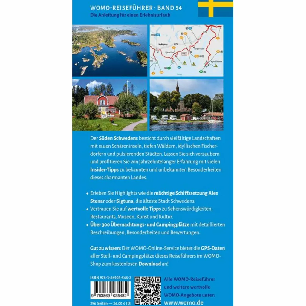 Wohnmobilreiseführer*ENTDECKERTOUREN MIT DEM WOHNMOBIL SCHWEDEN - Reiseführer