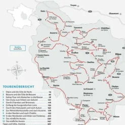 Wohnmobilreiseführer*ENTDECKERTOUREN MIT DEM WOHNMOBIL BURGUND - Reiseführer