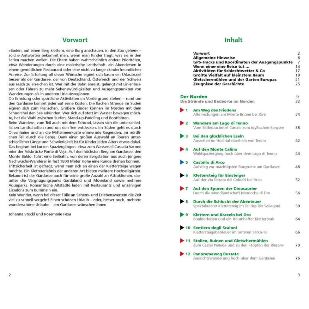 ERLEBNISURLAUB MIT KINDERN GARDASEE - Wanderführer^ Wanderführer