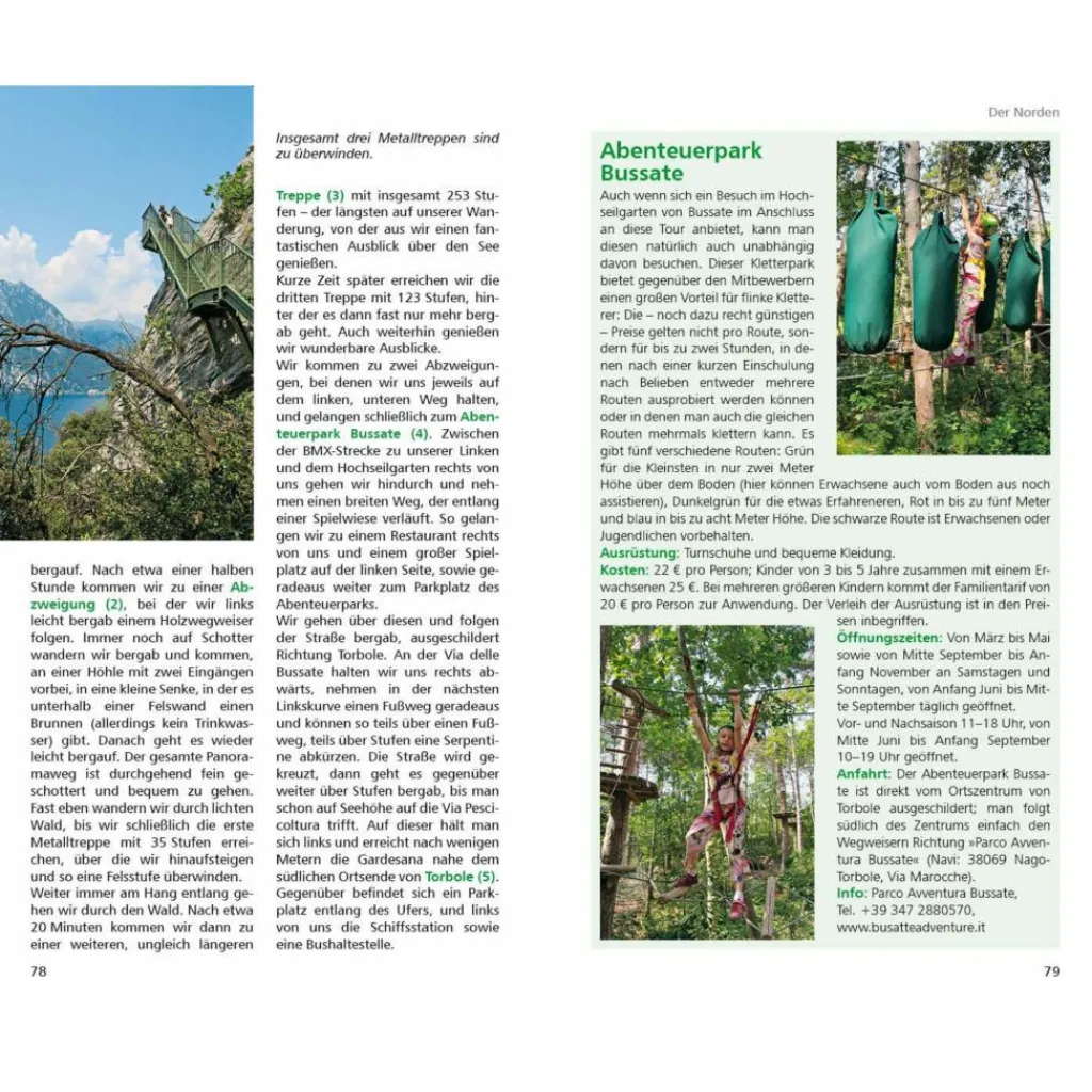 ERLEBNISURLAUB MIT KINDERN GARDASEE - Wanderführer^ Wanderführer