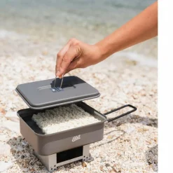 Esbit Campingkocher*TASCHENKOCHER MIT WINDSCHUTZ INKL. 2X27G TROCKENBRENNSTOFFTA