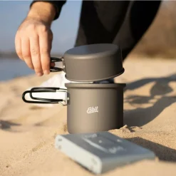 Esbit Campingkocher*TASCHENKOCHER MIT WINDSCHUTZ INKL. 2X27G TROCKENBRENNSTOFFTA