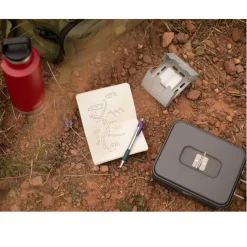 Esbit Campingkocher*TASCHENKOCHER MIT WINDSCHUTZ INKL. 2X27G TROCKENBRENNSTOFFTA