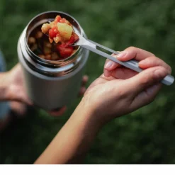 Esbit TITAN BESTECK-SET, 3 TEILIG, MIT SILIKON-MANSCHETTE - Campingbesteck^ Campingtöpfe Und Campinggeschirr