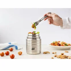 Esbit TITAN BESTECK-SET, 3 TEILIG, MIT SILIKON-MANSCHETTE - Campingbesteck^ Campingtöpfe Und Campinggeschirr