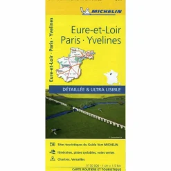 EURE-ET-LOIR, PARIS, YVELINES - MICHELIN LOCAL MAP 311 - Straßenkarte^ Straßenkarten|Straßenkarten