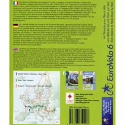 Fahrradkarten|Fahrradkarten*EUROVELO 6 - VOM ATLANTIK BIS ZUM RHEIN - Fahrradkarte
