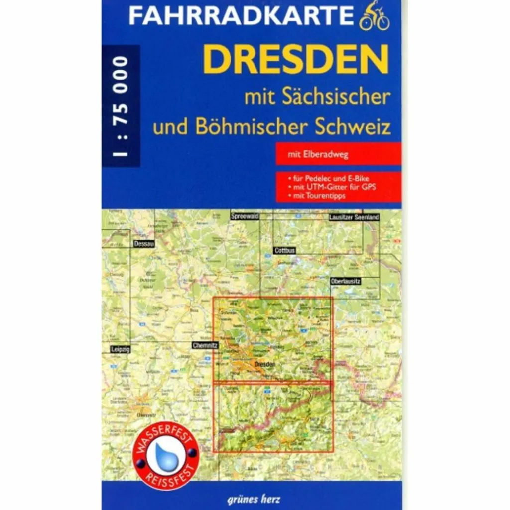 Fahrradkarten|Fahrradkarten*FAHRRADKARTE DRESDEN - Fahrradkarte