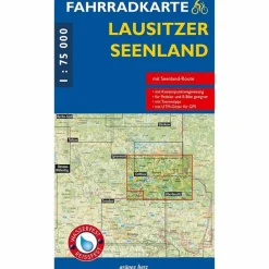 FAHRRADKARTE LAUSITZER SEENLAND 1:75.000 - Fahrradkarte^ Fahrradkarten|Fahrradkarten