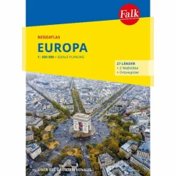 Straßenkarten|Straßenkarten*FALK REISEATLAS EUROPA 1:800.000 - Straßenkarte