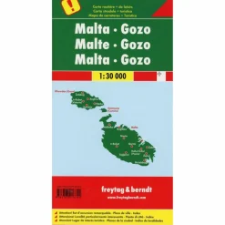 F+B AUTOKARTE MALTA - GOZO 1:30.000 - Straßenkarte^ Straßenkarten|Straßenkarten