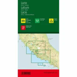 F&B LATIUM - ROM - VATIKAN 1 : 150 000 - Straßenkarte^ Straßenkarten|Straßenkarten