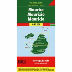 F+B MAURITIUS - RODRIGUES 1:50.000 - Straßenkarte^ Straßenkarten|Straßenkarten