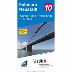 Straßenkarten|Wanderkarten Und Winterkarten*FEHMARN - NEUSTADT. WANDER- UND FREIZEITKARTE 1:50 000
