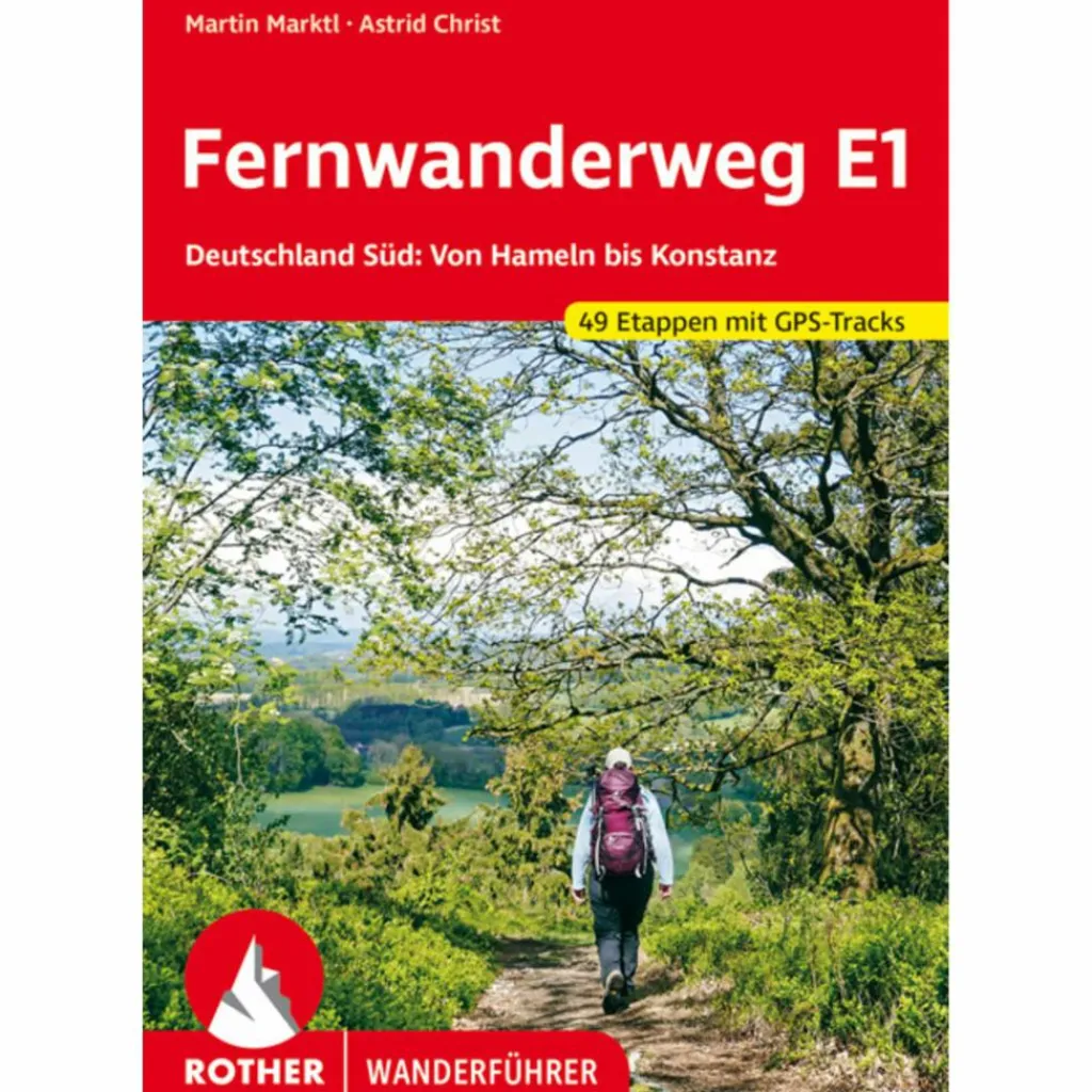 Wanderführer*FERNWANDERWEG E1 DEUTSCHLAND SÜD - Wanderführer