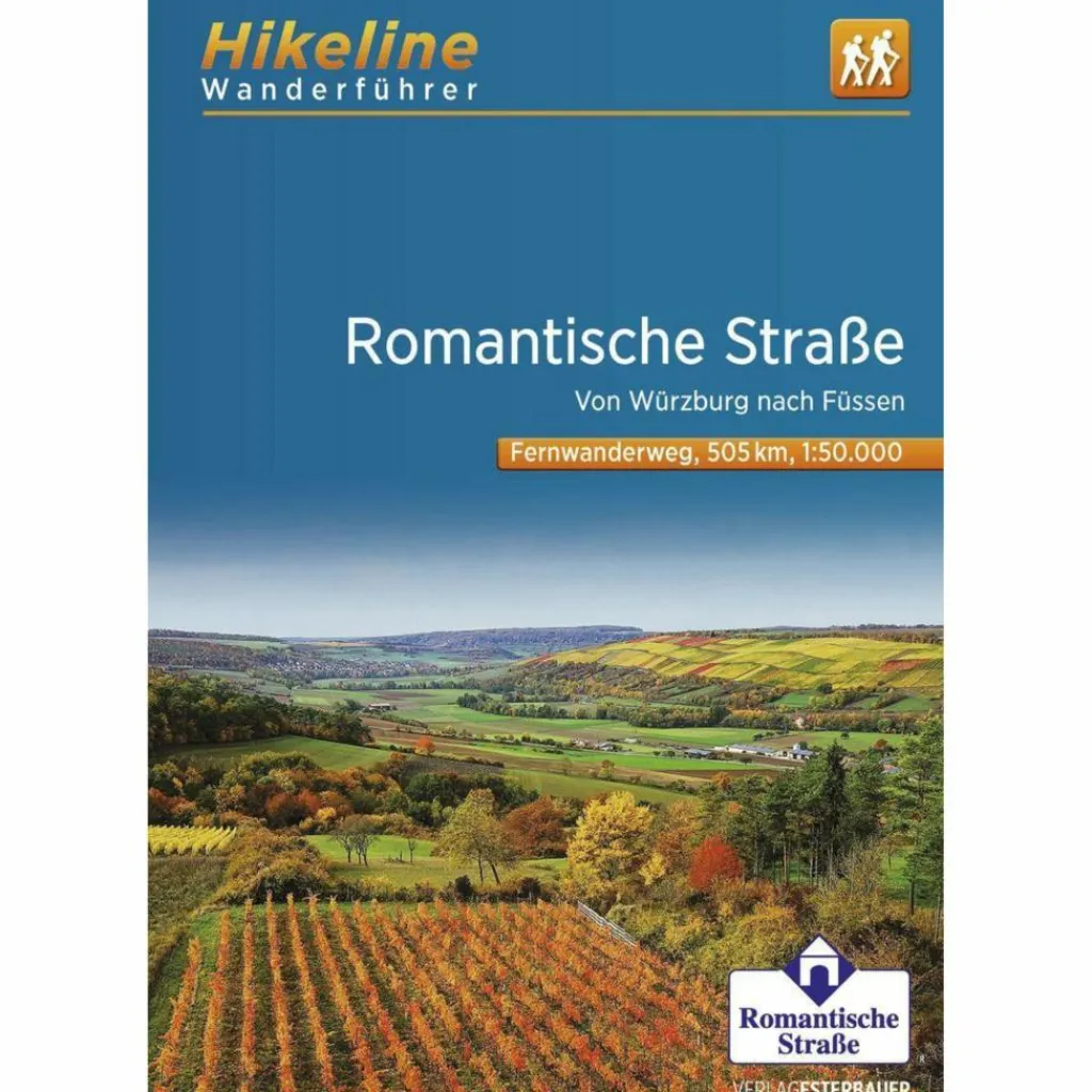 FERNWANDERWEG ROMANTISCHE STRAßE - Wanderführer^ Wanderführer