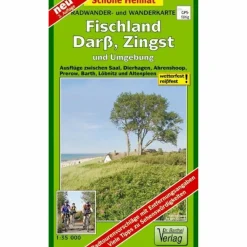 FISCHLAND, DARß, ZINGST UND UMGEBUNG RAD - Wanderkarte^ Fahrradkarten|Wanderkarten Und Winterkarten
