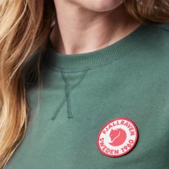 Fjällräven 1960 LOGO BADGE SWEATER W Damen - Sweatshirt^Damen Pullover Und Fleecepullover