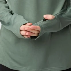 Fjällräven ABISKO DAY HIKE HALF ZIP W Damen - Funktionsshirt^Damen Funktionsunterwäsche|Shirts Und Tops