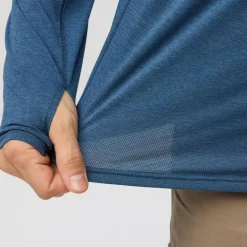 Herren Fjällräven Funktionsunterwäsche|Shirts Und Tops*ABISKO DAY HIKE HALF ZIP M Herren - Funktionsshirt