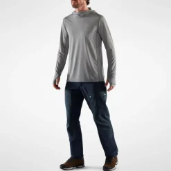 Herren Fjällräven Pullover Und Fleecepullover*ABISKO SUN-HOODIE M Herren - Hoodie