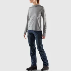 Damen Fjällräven Pullover Und Fleecepullover*ABISKO SUN-HOODIE W Damen - Hoodie