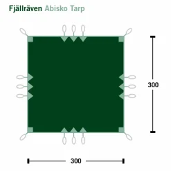 Fjällräven ABISKO TARP - Tarp^ Tarps