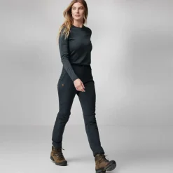 Damen Fjällräven Outdoorhosen*ABISKO WINTER STRETCH TROUSERS W Damen - Softshellhose
