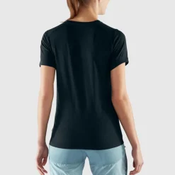 Damen Fjällräven Shirts Und Tops*ABISKO WOOL SS W Damen - Funktionsshirt