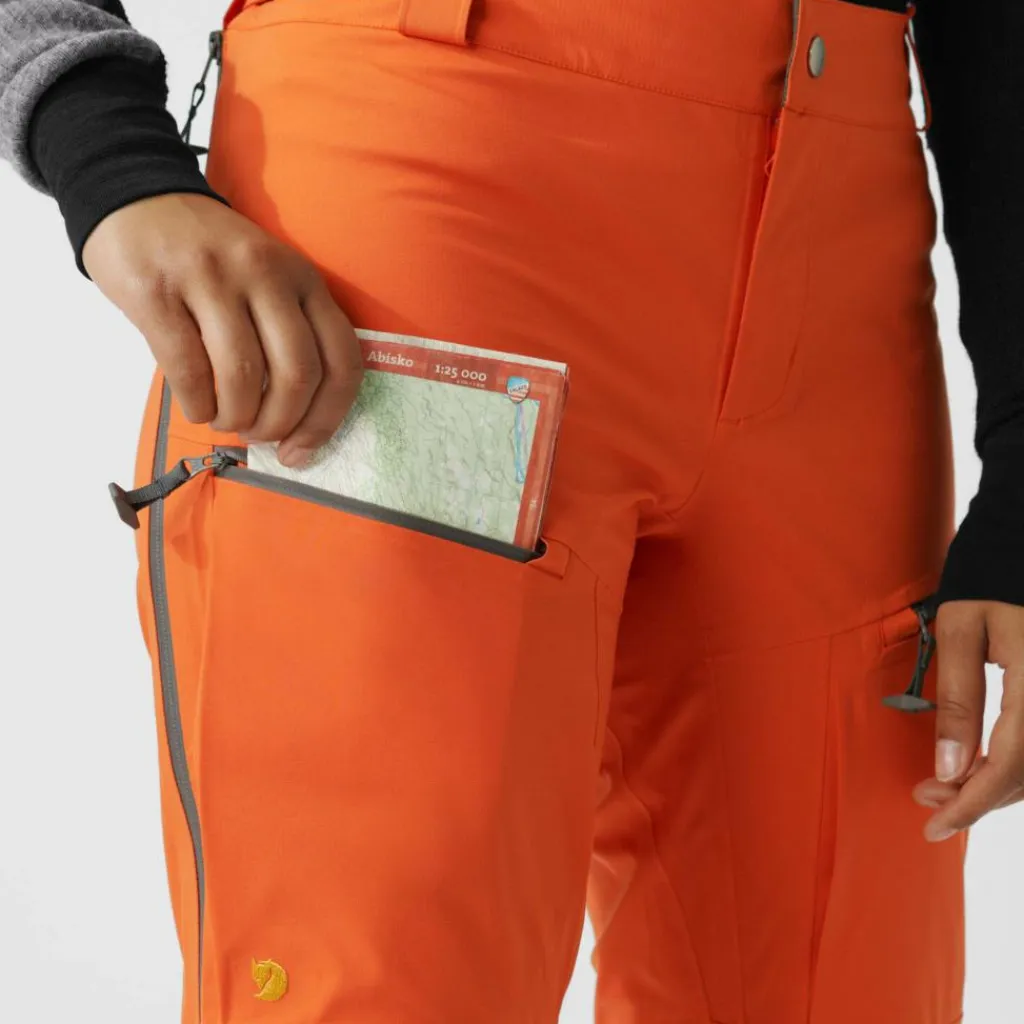 Fjällräven BERGTAGEN ECO-SHELL TROUSERS W Damen - Hardshellhose^Damen Outdoorhosen