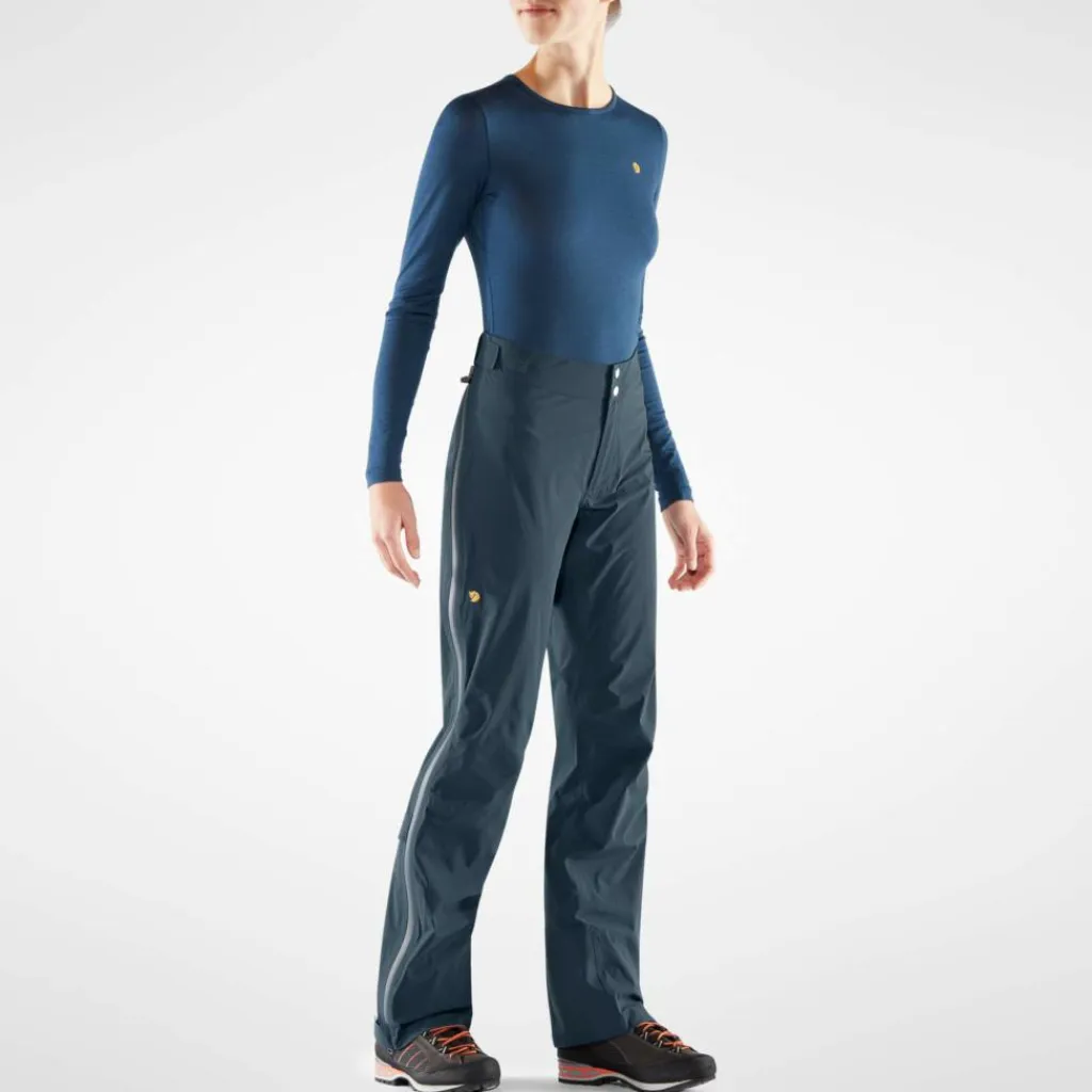 Damen Fjällräven Outdoorhosen*BERGTAGEN LITE ECO-SHELL TRS W Damen - Regenhose