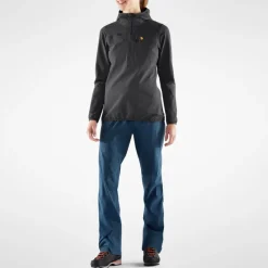 Fjällräven BERGTAGEN STRETCH HALF ZIP W Damen - Fleecepullover^Damen Pullover Und Fleecepullover