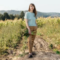 Damen Fjällräven Shirts Und Tops*FJÄLLBLOMSTER LOGO T-SHIRT W Damen - T-Shirt