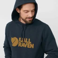 Fjällräven FJÄLLRÄVEN LOGO HOODIE M Herren - Hoodie^Herren Pullover Und Fleecepullover