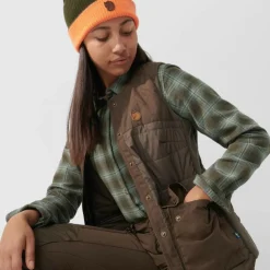 Damen Fjällräven Outdoorjacken*FOREST WOOL PADDED VEST W Damen - Weste