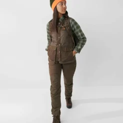 Damen Fjällräven Outdoorjacken*FOREST WOOL PADDED VEST W Damen - Weste