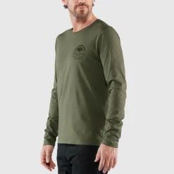 Fjällräven FOREVER NATURE BADGE LS M Herren - Langarmshirt^Herren Shirts Und Tops