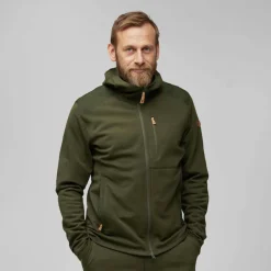 Fjällräven KEB FLEECE HOODIE M Herren - Fleecejacke^Herren Pullover Und Fleecepullover|Outdoorjacken