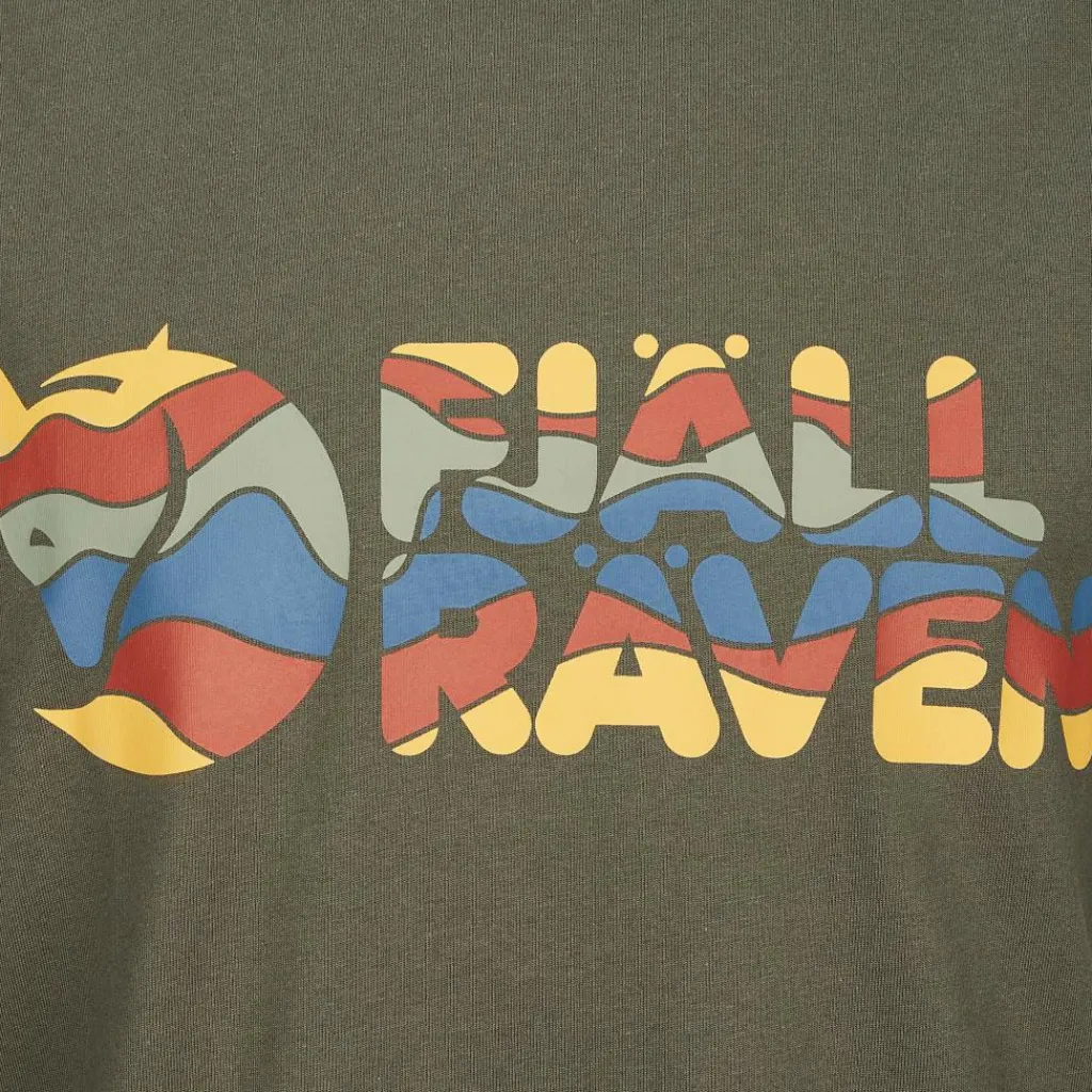 Fjällräven MULTICOLOR LOGO T-SHIRT M Herren - T-Shirt^Herren Shirts Und Tops