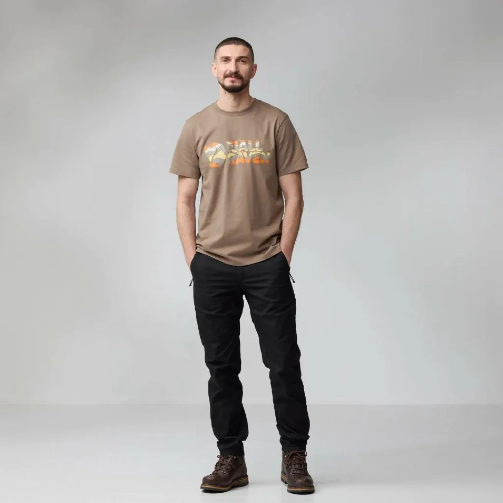 Fjällräven MULTICOLOR LOGO T-SHIRT M Herren - T-Shirt^Herren Shirts Und Tops