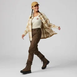 Damen Fjällräven Hemden*SINGI FLANNEL OVERSHIRT W Damen - Flanellhemd