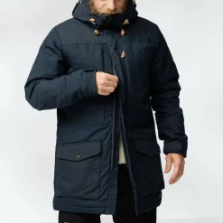 Herren Fjällräven Outdoorjacken*SINGI WOOL PADDED PARKA M Herren - Wintermantel