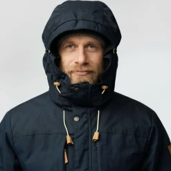 Herren Fjällräven Outdoorjacken*SINGI WOOL PADDED PARKA M Herren - Wintermantel